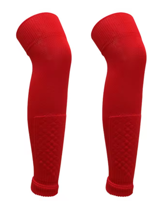 Professional football sock sleeves